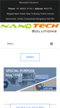 Mobile Screenshot of nanotechsolutions.in